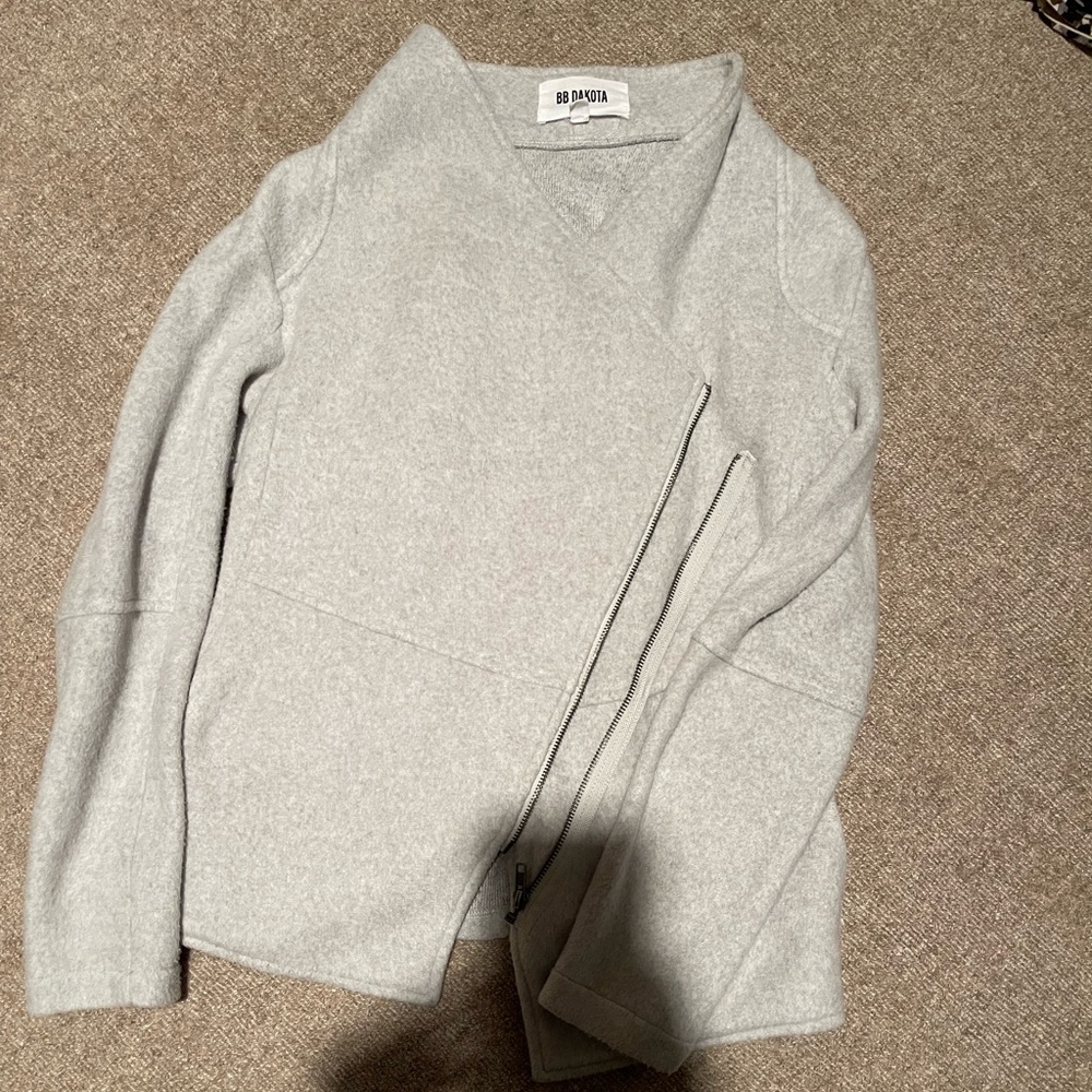 BB Dakota Grey Zip Jacket